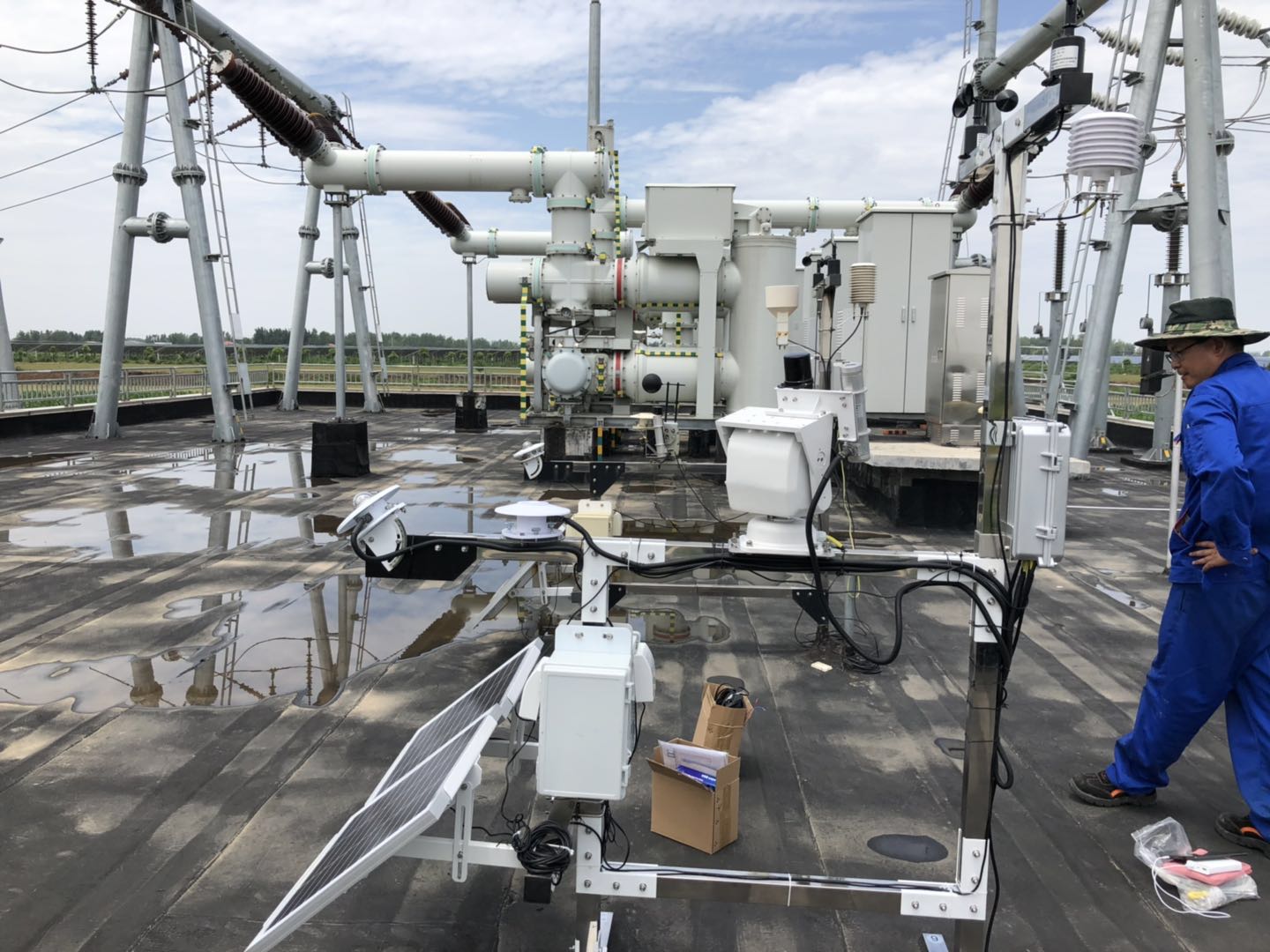 光伏采集儀自動氣象站